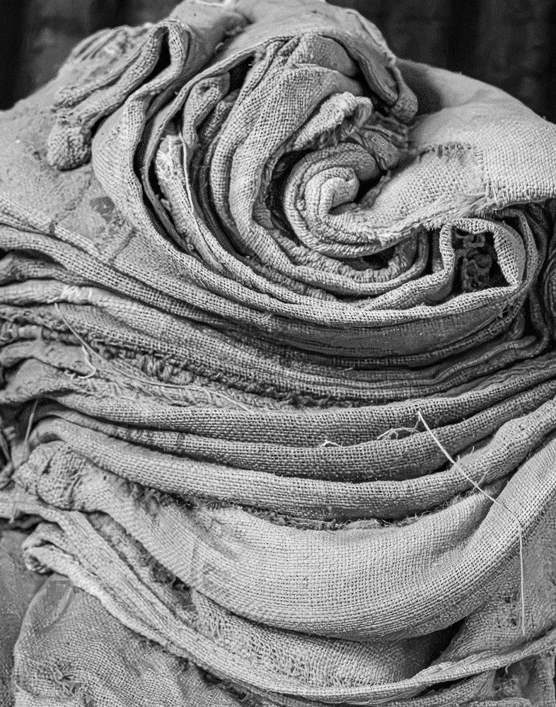 Bundle of Burlap by Joey Johnson