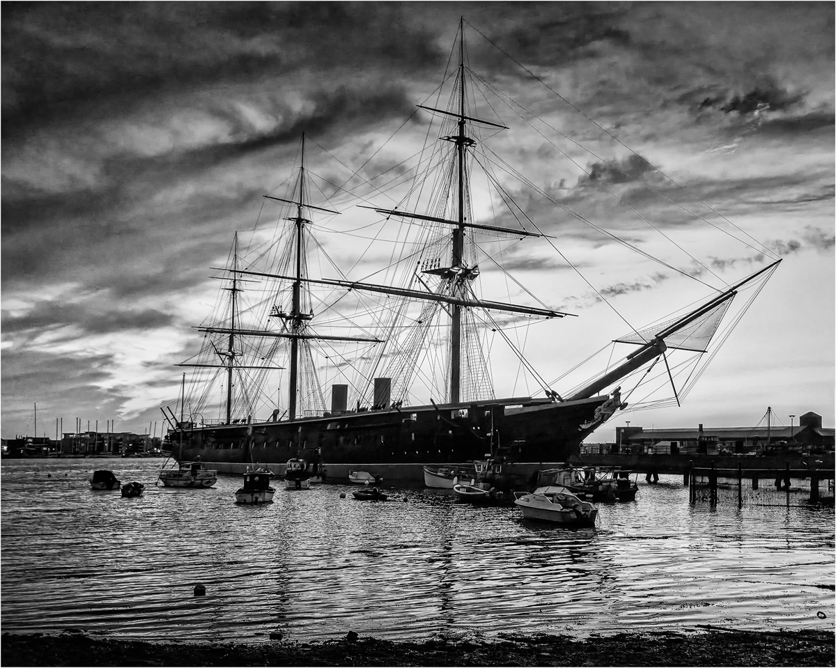 HMS Warrior by Paul Hoffman