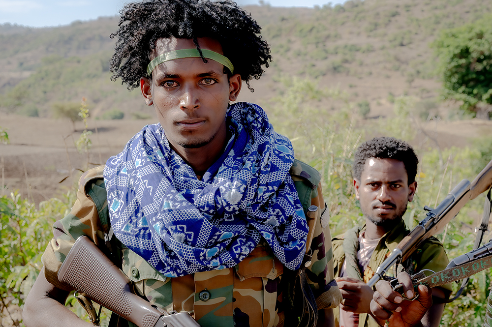 Ethiopian Soldiers by Marevi Denaxa