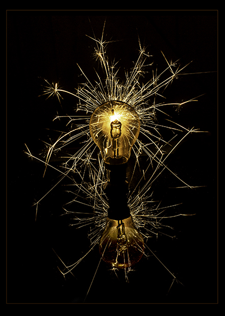 Sparklers by Angela Bonner